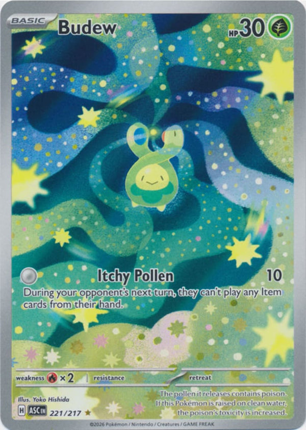 Budew - 221/217 - Illustration Rare