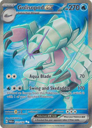 Golisopod ex - 221/182 - Full Art Ultra Rare available at 401 Games Canada