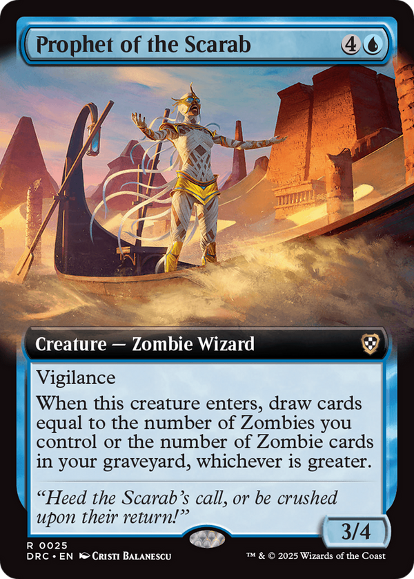 Prophet of the Scarab - Extended Art (DRC)