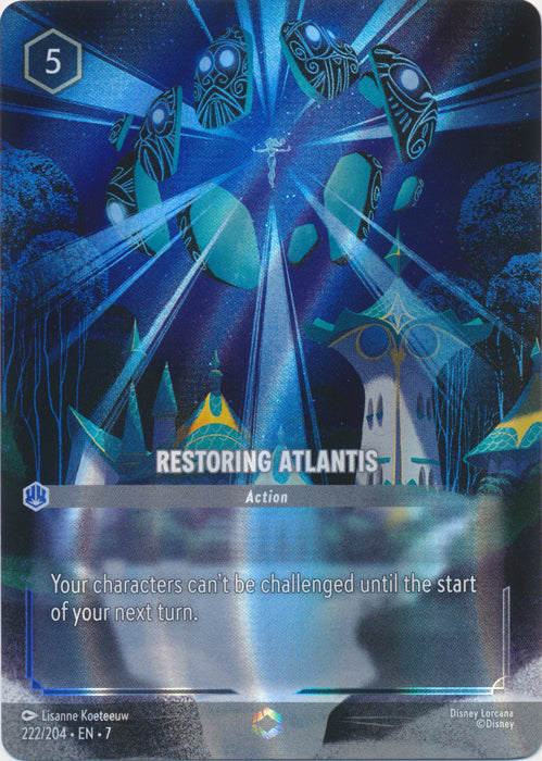 Restoring Atlantis (Enchanted) - 222/204 - Enchanted