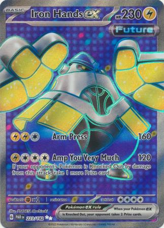Iron Hands ex - 223/182 - Full Art Ultra Rare available at 401 Games Canada