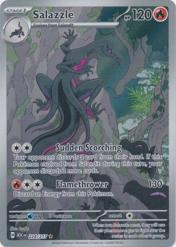 Salazzle - 224/217 - Illustration Rare