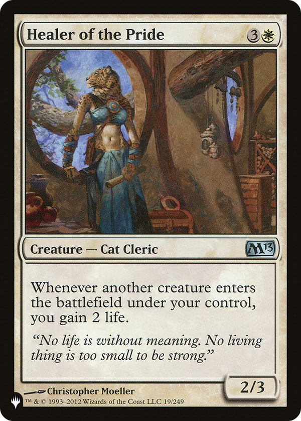 Healer of the Pride - M13 Reprint (PLST)