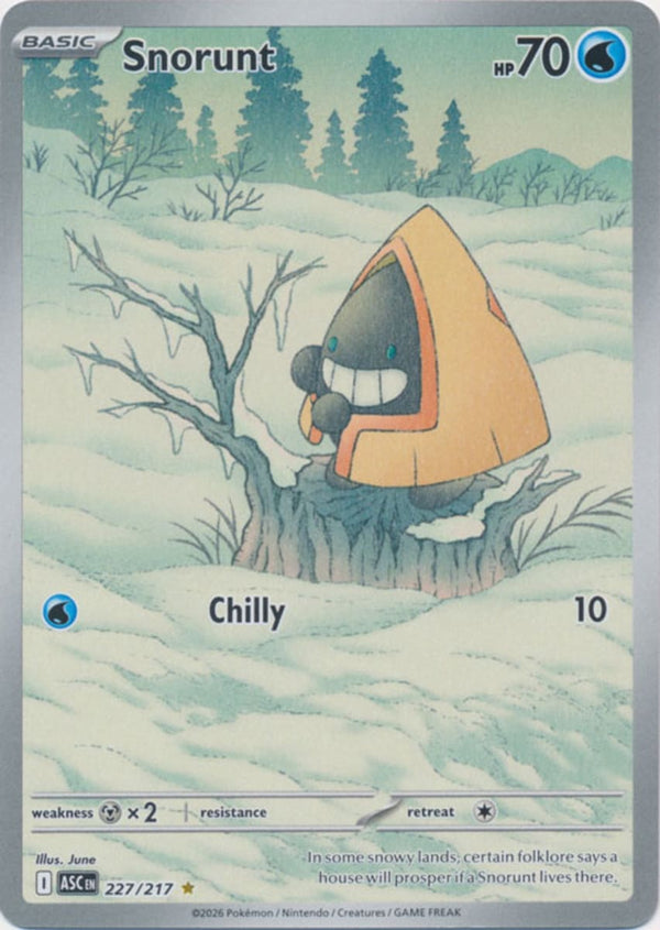 Snorunt - 227/217 - Illustration Rare
