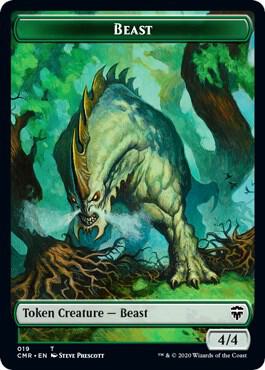 Beast (018) // Beast (019) Token (018) (TCMR)