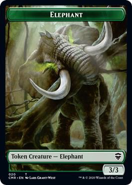 Beast // Elephant Token (019) (TCMR)