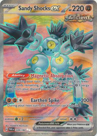 Sandy Shocks ex - 228/182 - Full Art Ultra Rare available at 401 Games Canada