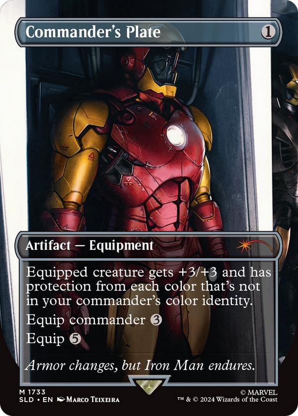 Commander's Plate - Marvel's Iron Man (SLD)