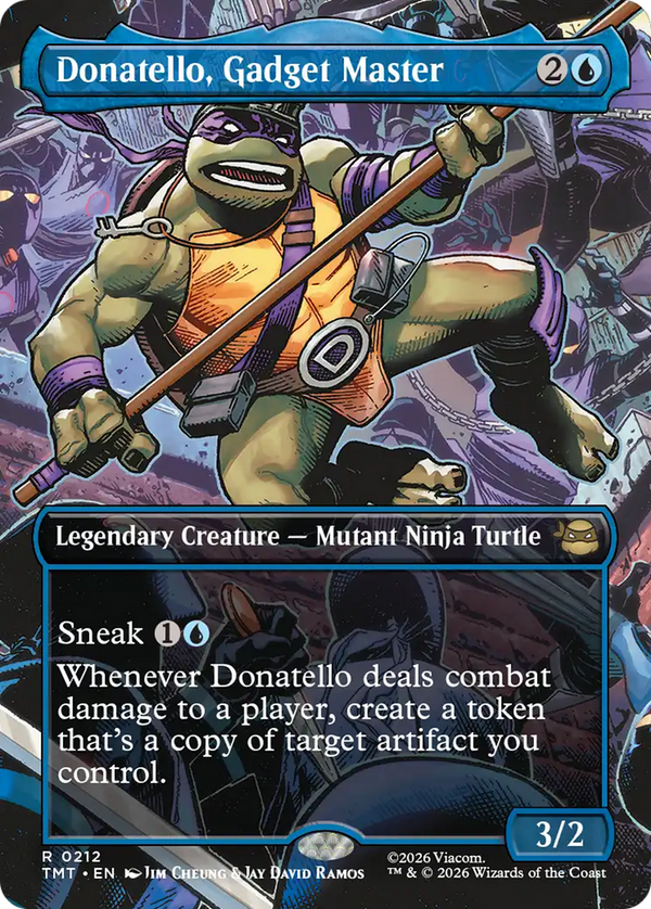 Donatello, Gadget Master - Borderless Scene (TMT)