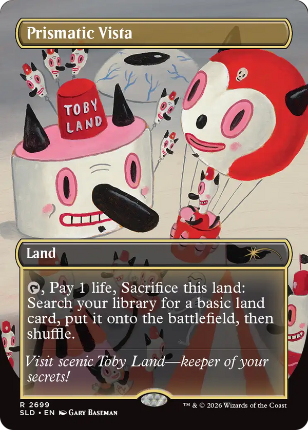 Prismatic Vista - Toby's Journey by Gary Baseman (SLD)
