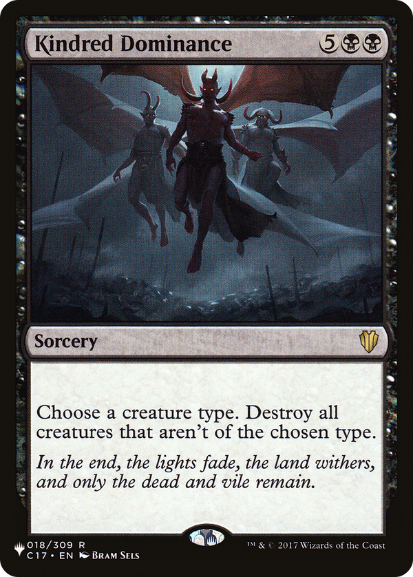 Kindred Dominance - C17 Reprint (PLST)