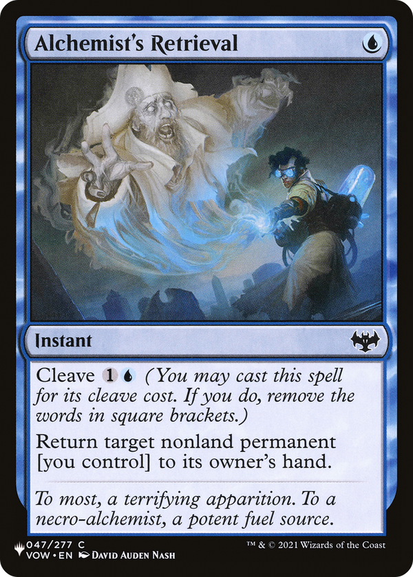 Alchemist's Retrieval - VOW Reprint (PLST)