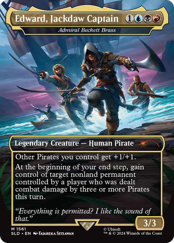 Edward, Jackdaw Captain // Admiral Beckett Brass - Assassin's Creed: Lethal Legends (SLD)