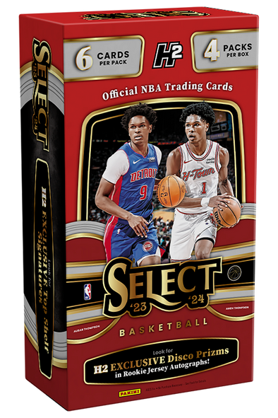 2023-24 Panini Select Basketball Hybrid H2 Box