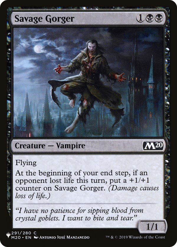 Savage Gorger - M20 Reprint (PLST)