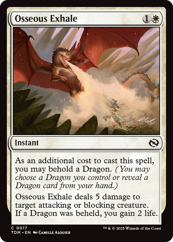 Osseous Exhale (TDM)