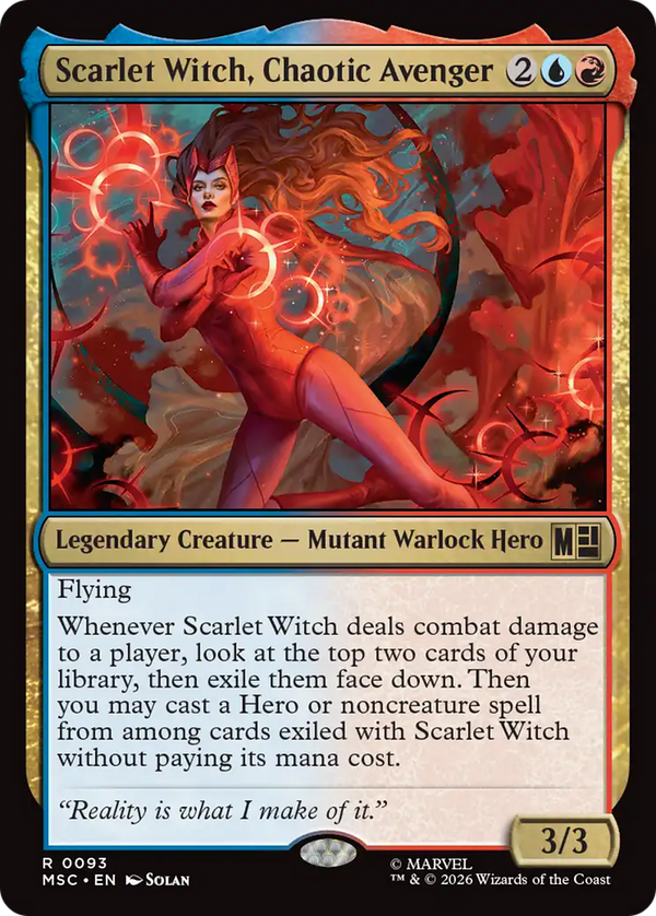 Scarlet Witch, Chaotic Avenger (MSC) (Pre-Order)