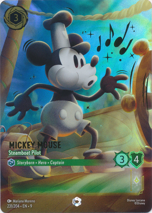 Mickey Mouse (Steamboat Pilot) - 231/204 - Enchanted