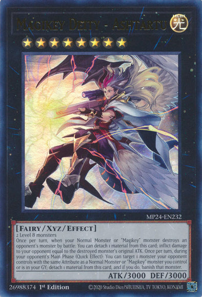 Magikey Deity - Ashtartu - MP24-EN232 - Ultra Rare - 1st Edition