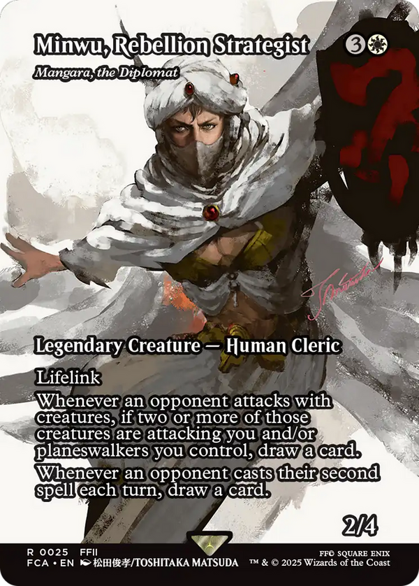 Minwu, Rebellion Strategist // Mangara, the Diplomat - Borderless (FCA)