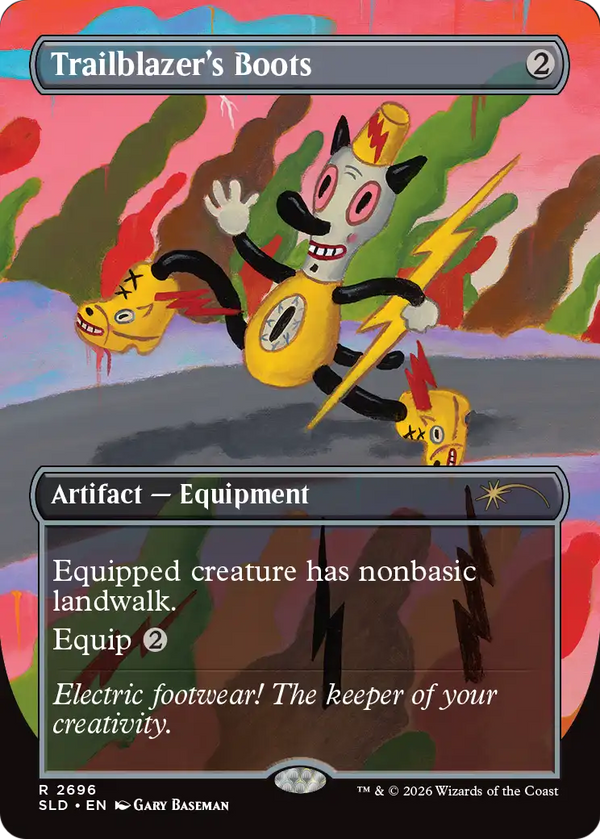 Trailblazer's Boots - Toby's Journey by Gary Baseman (SLD)