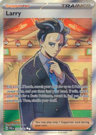 Larry - 235/182 - Full Art Ultra Rare available at 401 Games Canada