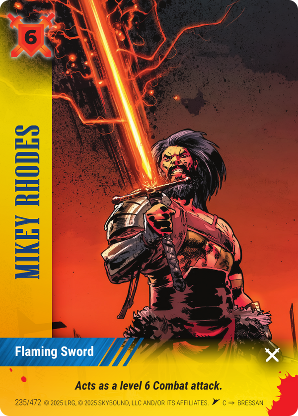 Flaming Sword - SKY-235 - Common