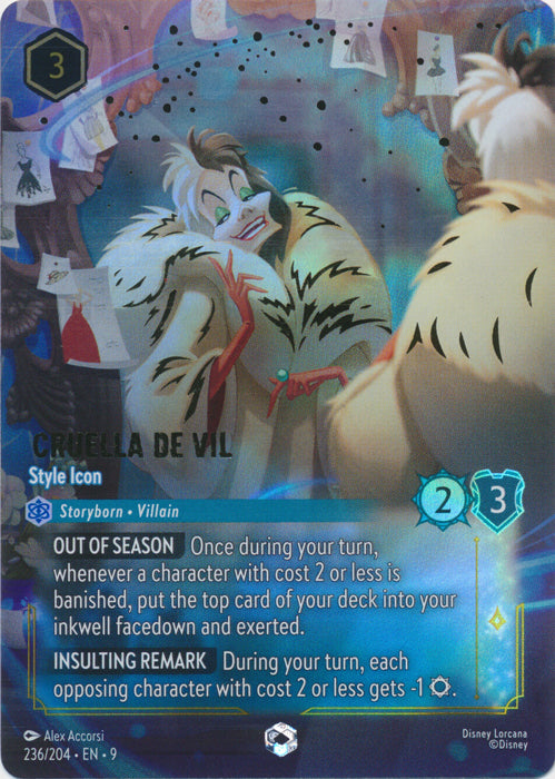 Cruella De Vil (Style Icon) - 236/204 - Enchanted