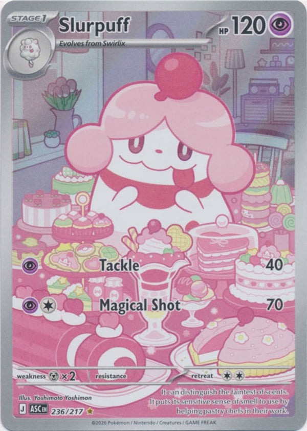 Slurpuff - 236/217 - Illustration Rare