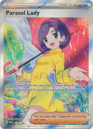 Parasol Lady - 238/182 - Full Art Ultra Rare available at 401 Games Canada