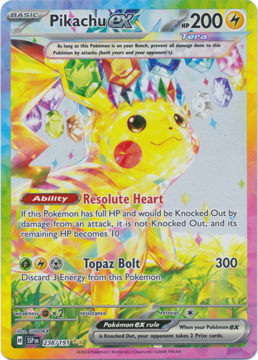 pikachu yugioh card 401 Games Canada - Pikachu ex - 238/191