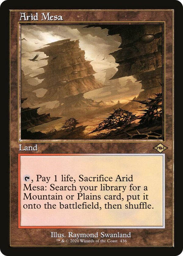 Arid Mesa - Retro Frame (Etched) (MH2)