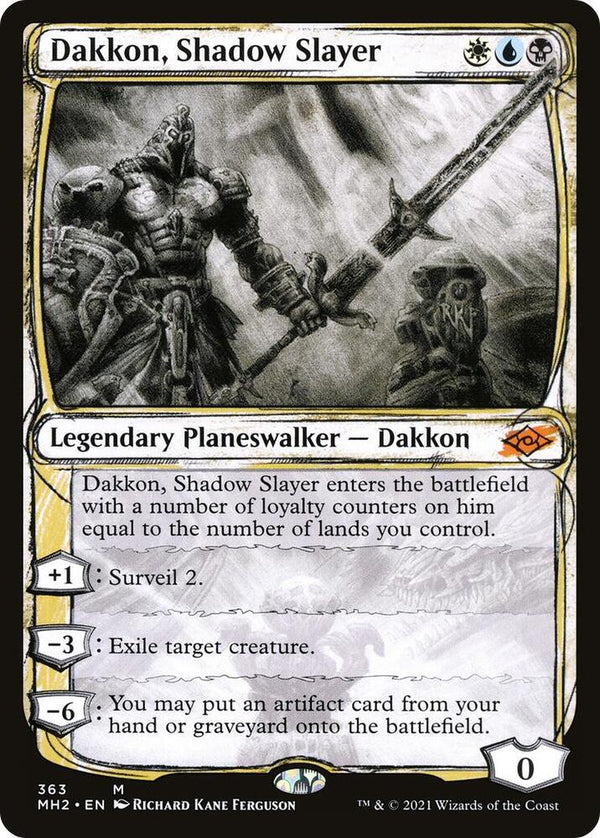 Dakkon, Shadow Slayer - Sketch Showcase (MH2)