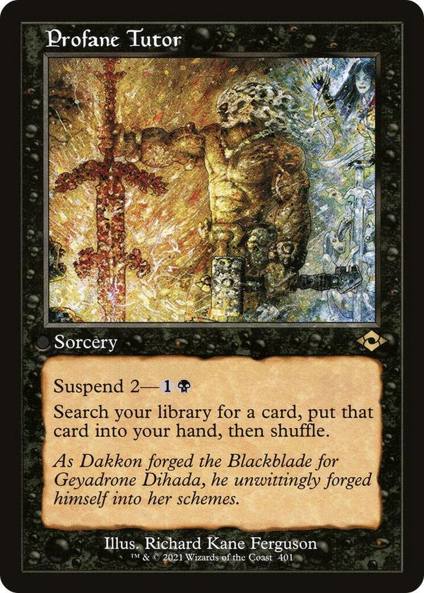 Profane Tutor - Retro Frame (MH2)