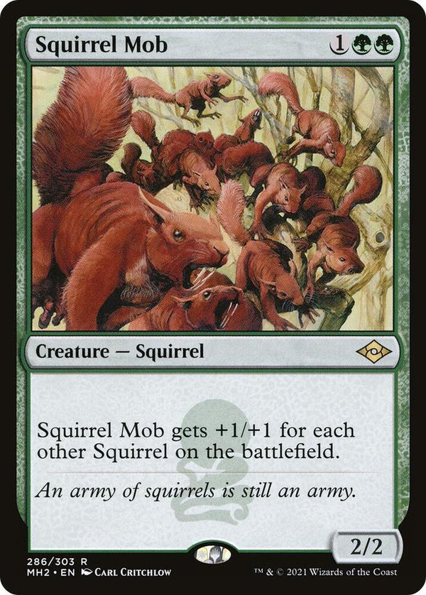 Squirrel Mob (Etched) (MH2)