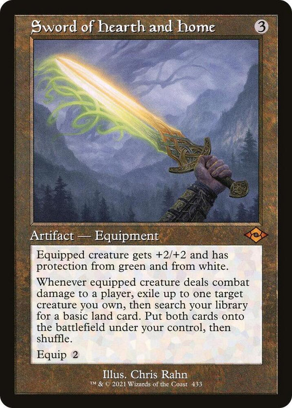 Sword of Hearth and Home - Retro Frame (MH2)