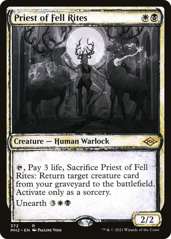 Priest of Fell Rites - Sketch Showcase (MH2)