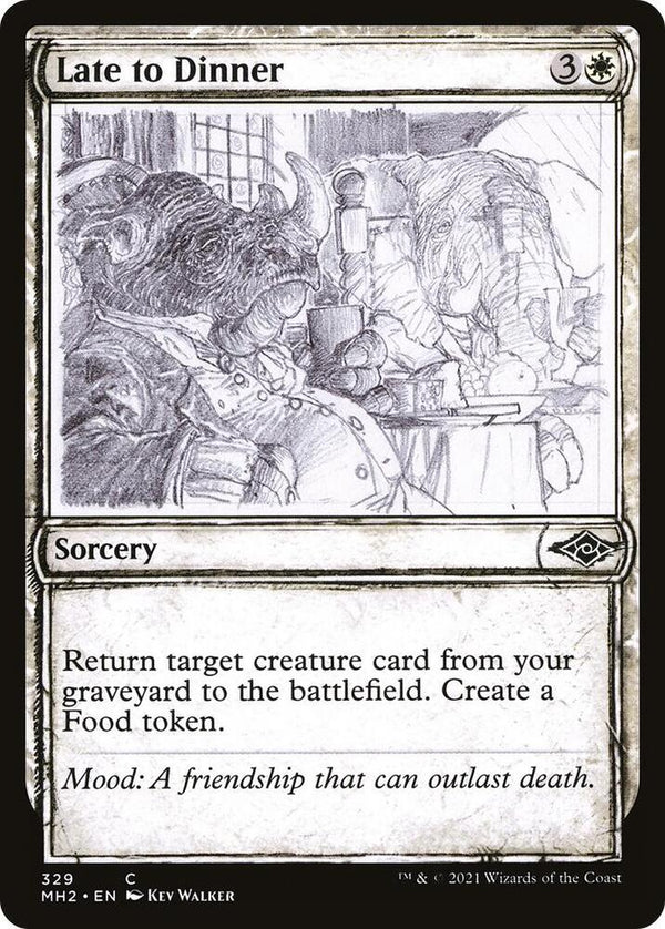Late to Dinner - Sketch Showcase (MH2)
