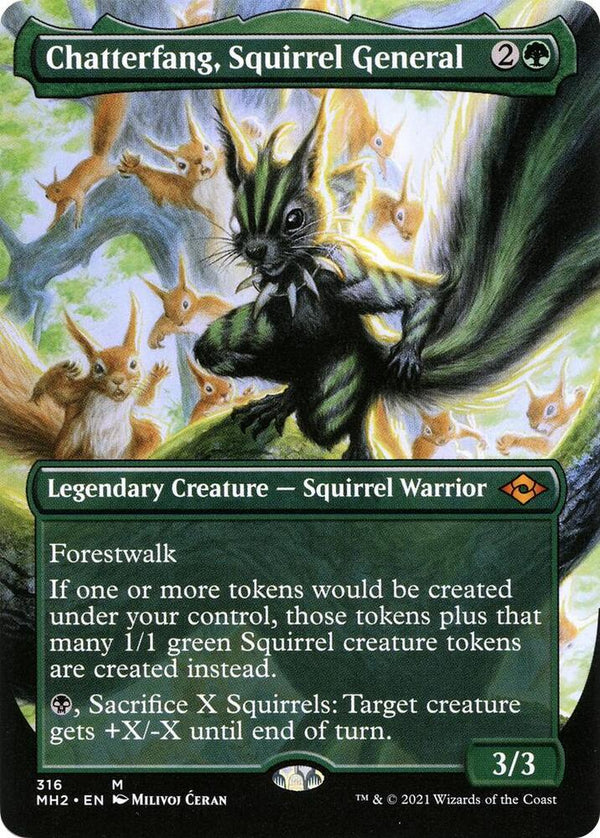 Chatterfang, Squirrel General - Borderless (MH2)