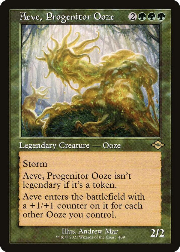 Aeve, Progenitor Ooze - Retro Frame (Etched) (MH2)