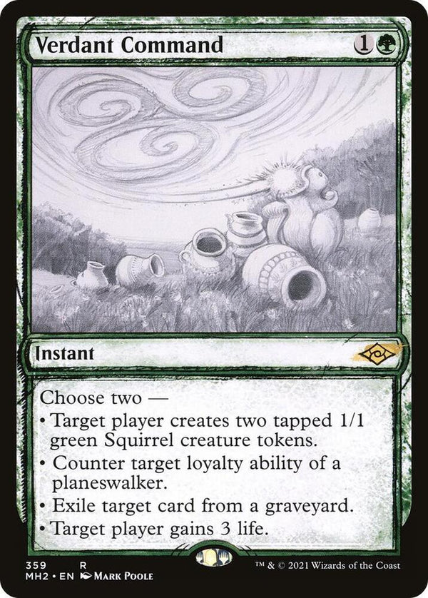 Verdant Command - Sketch Showcase (MH2)