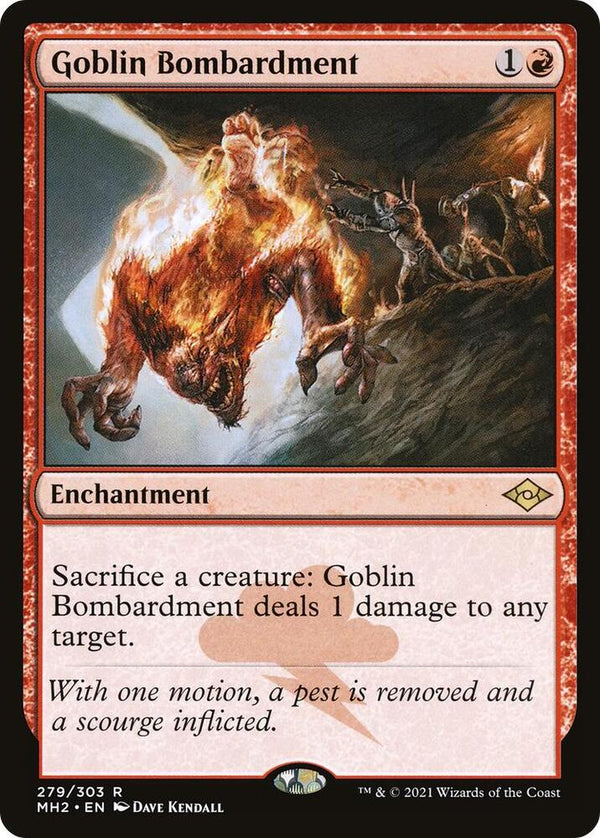 Goblin Bombardment (Etched) (MH2)