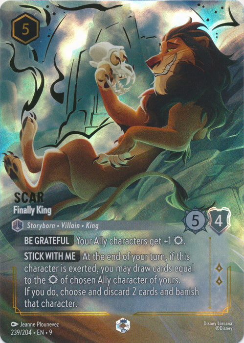 Scar (Finally King) - 239/204 - Enchanted