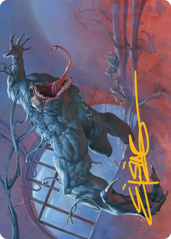 Venom, Evil Unleashed - Art Series (Gold-Stamped Signature) (ASPM)