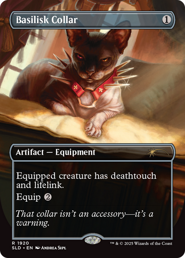 Basilisk Collar - Cats Are Better Than Dogs (SLD)