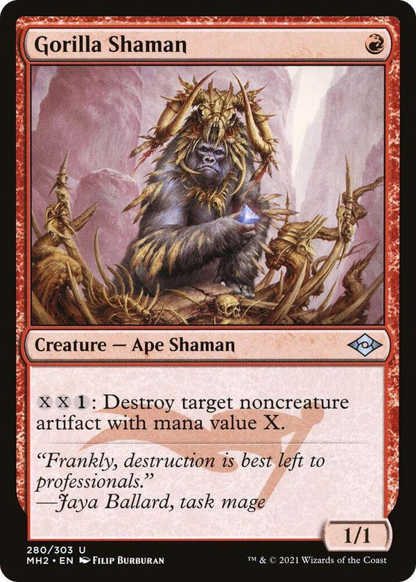 Gorilla Shaman (Etched) (MH2)