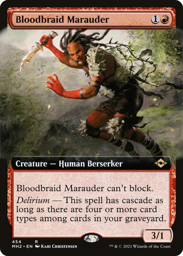 Bloodbraid Marauder - Extended Art (MH2)