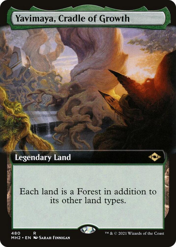 Yavimaya, Cradle of Growth - Extended Art (MH2)
