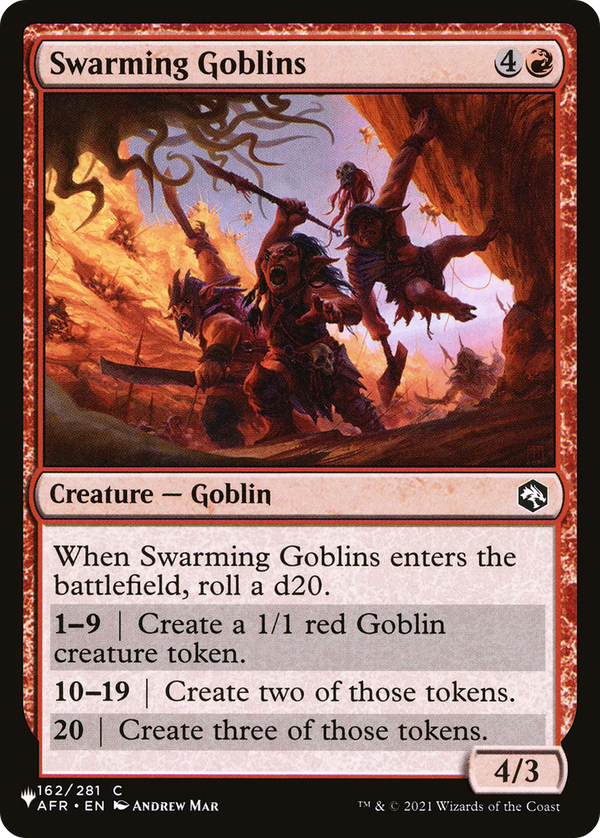 Swarming Goblins - AFR Reprint (PLST)