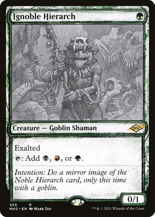 Ignoble Hierarch - Sketch Showcase (MH2)